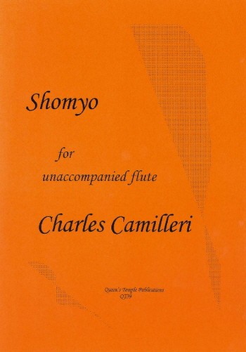 Charles Camilleri, Shomyo  for flute solo  