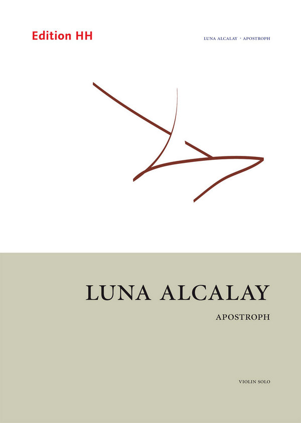 Alcalay, Luna Apostroph    Solo part