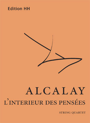 Alcalay, Luna L'intereur des pensées    Full score and parts