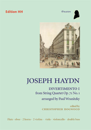 Haydn, Joseph/Wranitzky Divertimento I    Full score and parts