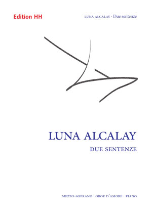 Alcalay, Luna Due sentenze    Playing score and part