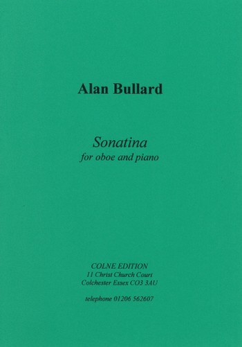 Alan Bullard  Sonatina for Oboe and Piano  oboe & piano