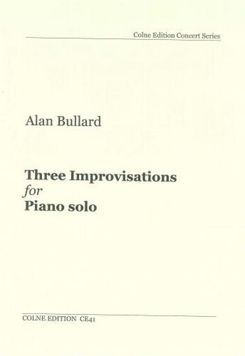 3 Improvisations  for piano  