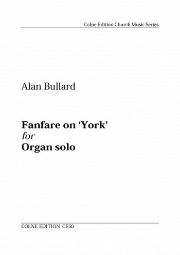 Fanfare on York  for organ  