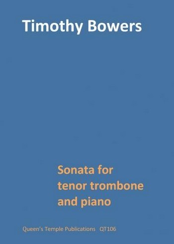 Sonata  for tenor trombone and piano  Partitur und Stimme