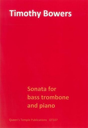 Sonata  for bass trombone and piano  Partitur und Stimme