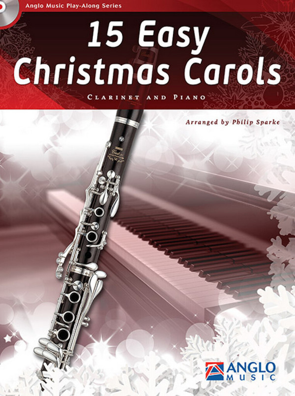 15 easy Christmas Carols (+CD)  for clarinet and piano  