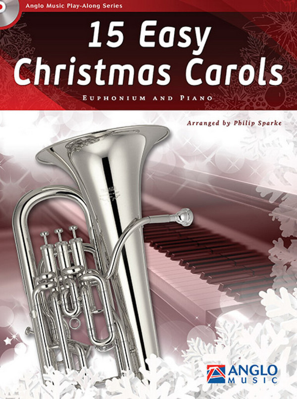 15 easy Christmas Carols (+CD)  for euphonium and piano  