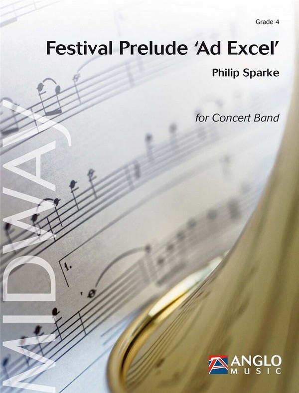 AMP459-010 Festival Prelude  for concert band  score andf parts