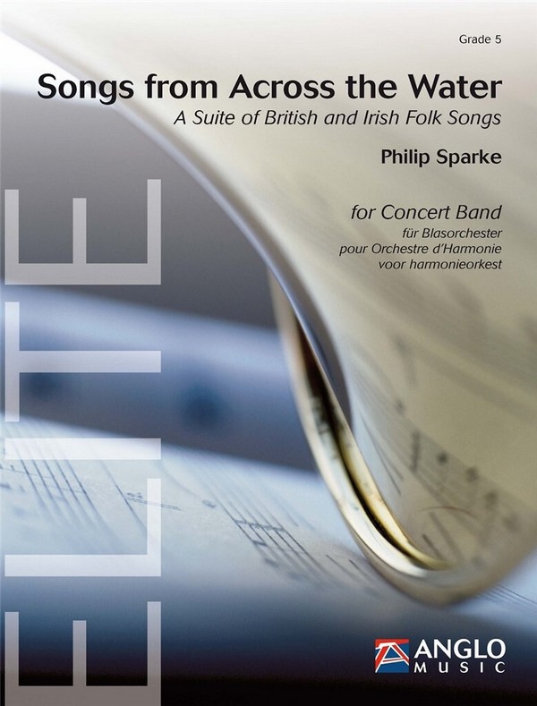 AMP454-010 Songs from across  for concert band  score and parts