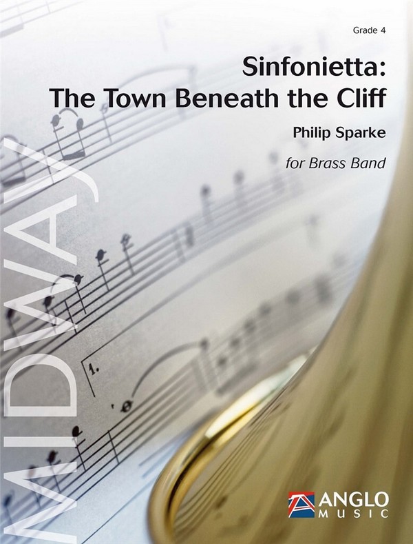 AMP471-130 Sinfonietta - The Town beneath the Cliff  for brass band  score