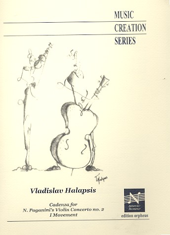 Cadenza for Paganini's Violin Concerto no.2  Movement 1 for violin  