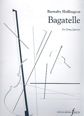 Bagatelle for string quartet  score  