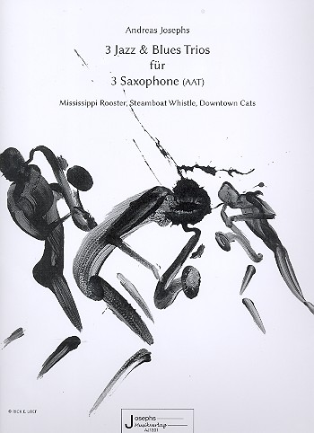 3 Jazz und Blues Trios  für 3 Saxophone (AAT)  Partitur und Stimmen