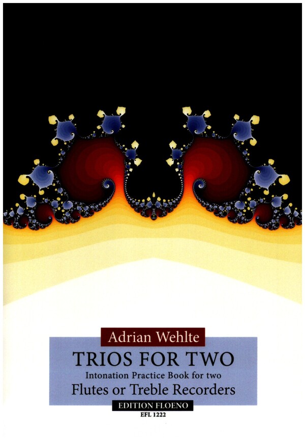 Trios for two  for 2 flutes (treble recorders)  score (en)