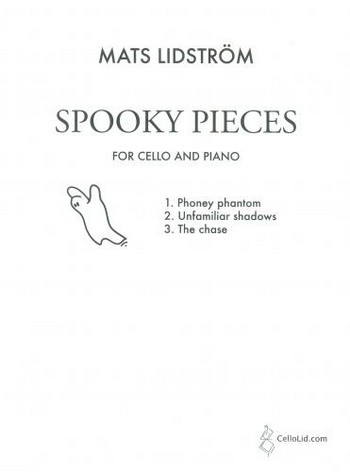 Spooky Pieces for cello and piano    