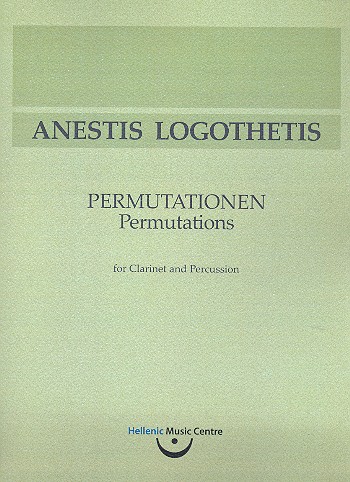 Permutations&nbsp;&nbsp;for clarinet and percussion&nbsp;&nbsp;score and parts