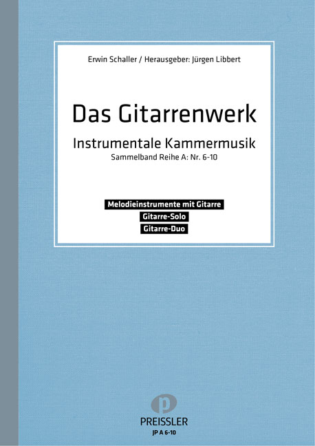 Instrumentale Kammermusik für&nbsp;&nbsp;Melodieinstrument und Gitarre&nbsp;&nbsp;Spielpartitur