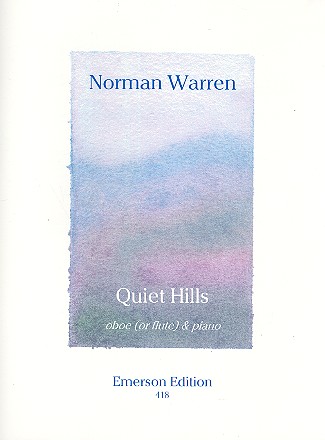 Quiet hills for oboe (flute) and piano&nbsp;&nbsp;&nbsp;&nbsp;
