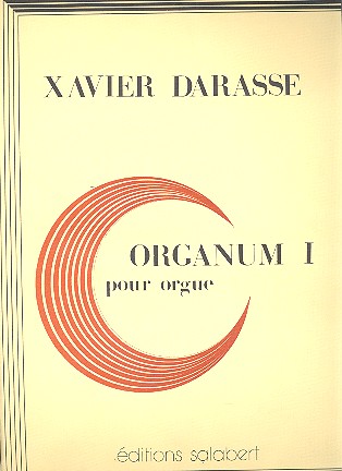 Organum 1&nbsp;&nbsp;pour orgue&nbsp;&nbsp;