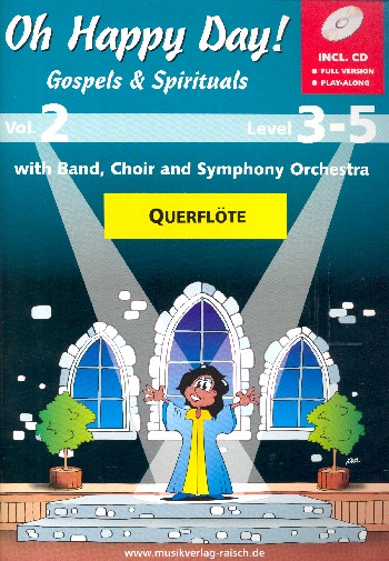 Oh happy Day vol.2 (+CD)  für 1-2 Flöten  