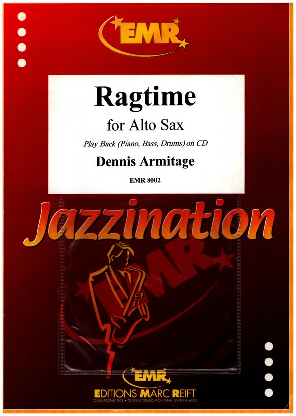 Ragtime (+CD) for alto saxophone and piano&nbsp;&nbsp;&nbsp;&nbsp;