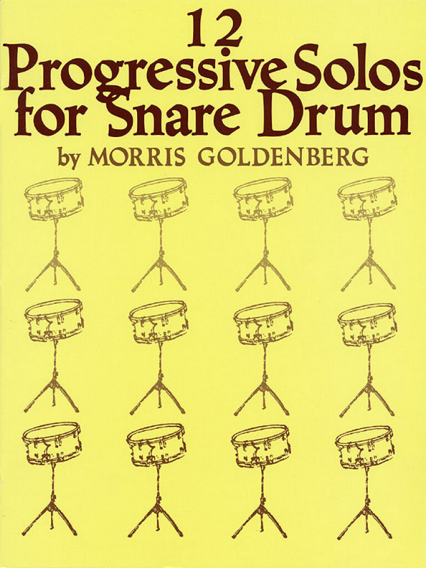 12  Progressive Solos   for snare drum  