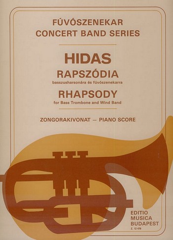 Rhapsodie für Bassposaune und  Blasorchester für Bassposaune  und Klavier