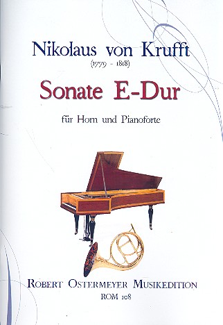 Sonate E-Dur  für Horn (Violoncello) und Klavier  