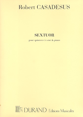 Sextuor op.58 pour quintette a vent  et piano, partition+parties  