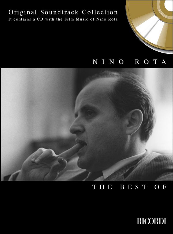 The best of Nino Rota (+CD):  songbook for piano/guitar/voice  original soundtrack collection