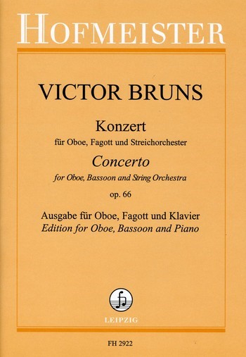 Konzert op.66 für Oboe, Fagott und&nbsp;&nbsp;Streichorchester für Oboe, Fagott&nbsp;&nbsp;und Klavier