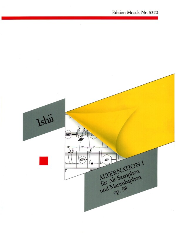 Alternation 1 Op.58 für  Altsaxophon und Marimbaphon  