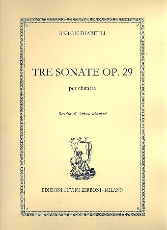 3 sonate op.29   per chitarra  