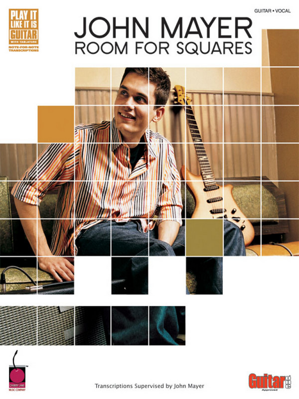John Mayer: Room for Squares&nbsp;&nbsp;songbook vocal/guitar/tab&nbsp;&nbsp;