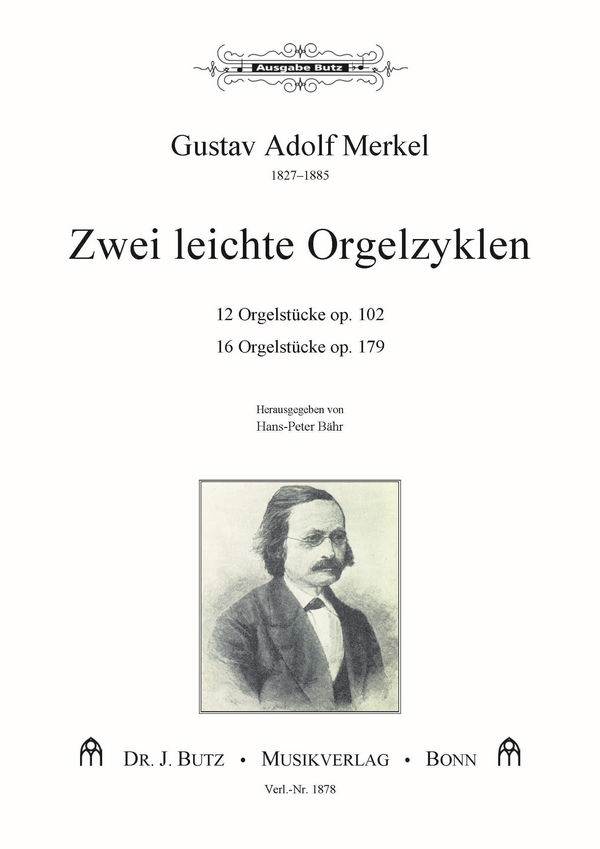 2 leichte Orgelzyklen  12 Orgelstücke op.102 / 16 Orgelstücke op.179  
