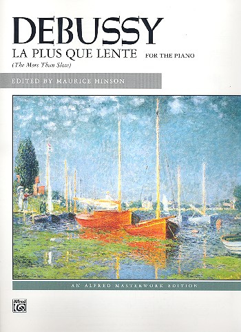 La plus que lente for piano  Hinson, Maurice, ed  