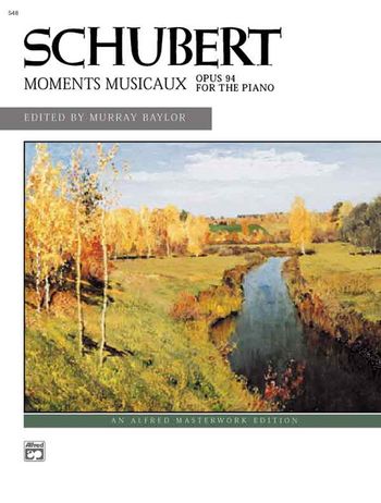 Moments musicaux op.94 for piano&nbsp;&nbsp;Baylor, Murray, ed&nbsp;&nbsp;