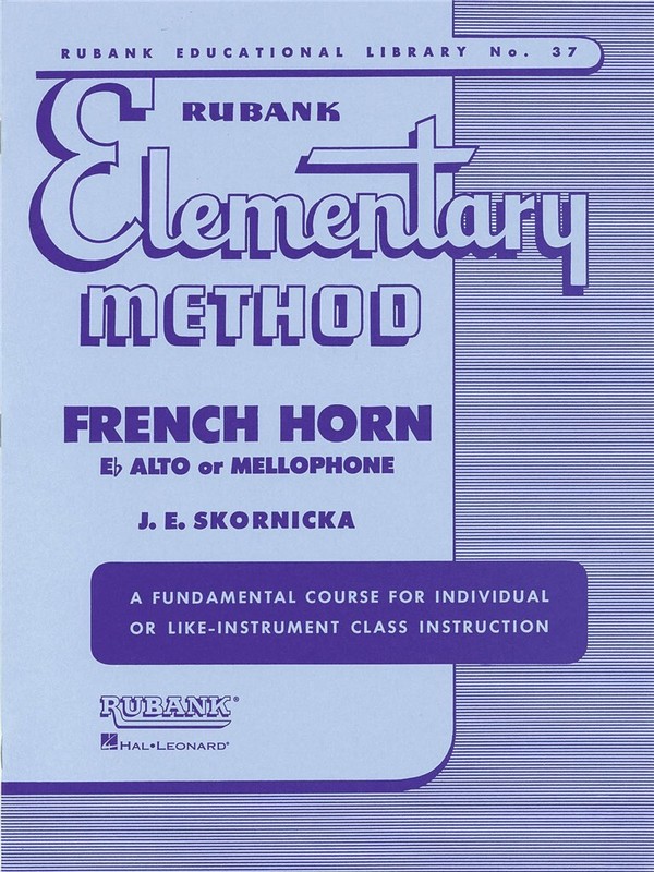 Elementary Method for french horn  (Eb alto or mellophone)  