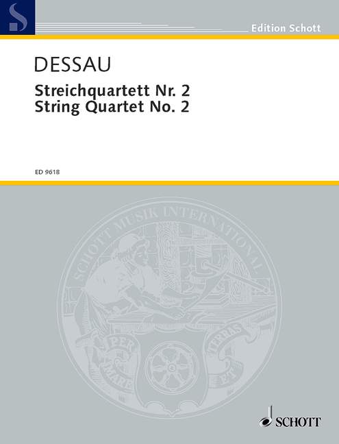 Streichquartett Nr. 2  für Streichquartett  Partitur und Stimmen