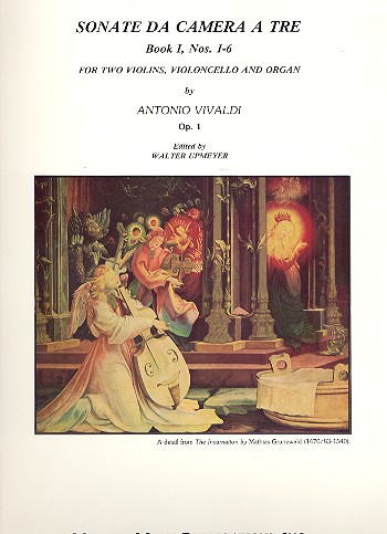 Sonate da camera a 3 op.1 vol.1 (nos1-3)&nbsp;&nbsp;for 2 violins, violoncello and organ,&nbsp;&nbsp;parts