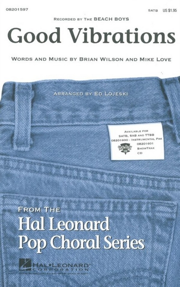 Good Vibrations for mixed chorus  and piano  score