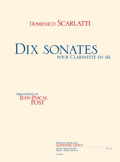 10 sonates pour clarinette en sib    