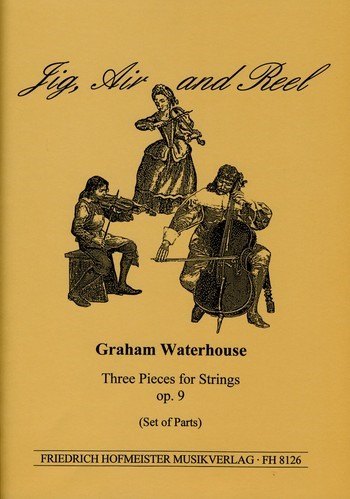 3 pieces for strings op.9 Jig, Air and Reel  Stimmen (5-4-3-2-1)  