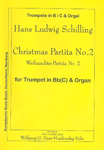 Christmas Partita No. 2 für Trompete  und Orgel  