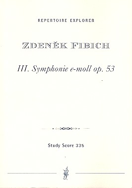 Sinfonie e-Moll Nr.3 op.53  für Orchester  Studienpartitur