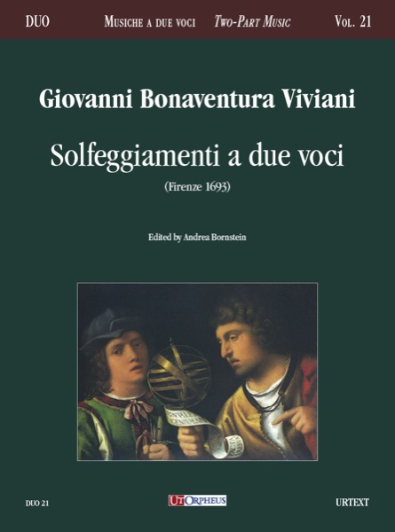 Solfeggiamenti a 2 voci  Bornstein, Andrea, ed  Firenze 1693
