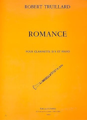 Romance pour clarinette sib et piano&nbsp;&nbsp;&nbsp;&nbsp;