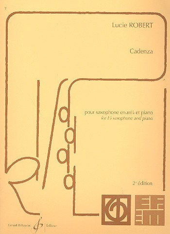 Cadenza pour saxophone en mib et&nbsp;&nbsp;piano&nbsp;&nbsp;