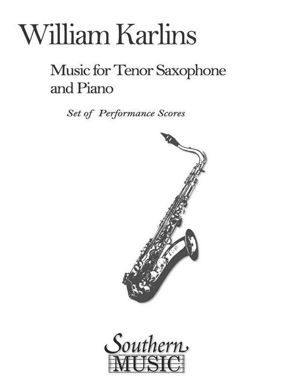 Music for tenor saxophone&nbsp;&nbsp;and piano&nbsp;&nbsp;